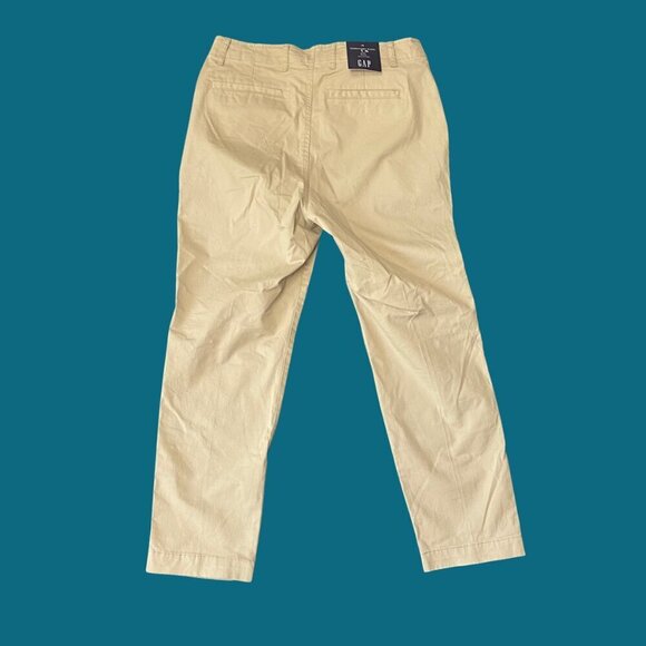 GAP Downtown Khaki Straight-Leg Pants (NWT) | Size 10 - Picture 3 of 9